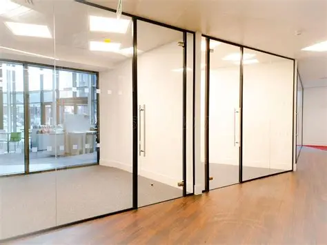 Glass Partition Office Fit-Out — Glass Work project in Kasganj