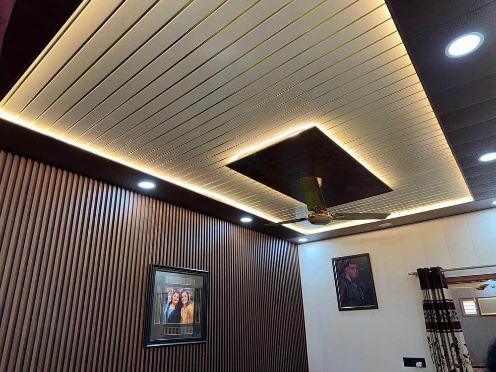 False Ceiling — Luxury Banquet Hall — False Ceiling project in Aligarh