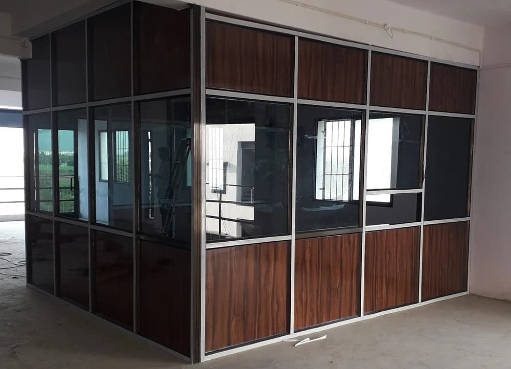 Modern Office Partition Layout — Office Partition project in Etah