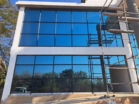 Custom Aluminium & Glass Fit-Out — Retail Showroom — Custom Work project in Agra by Saifi Build